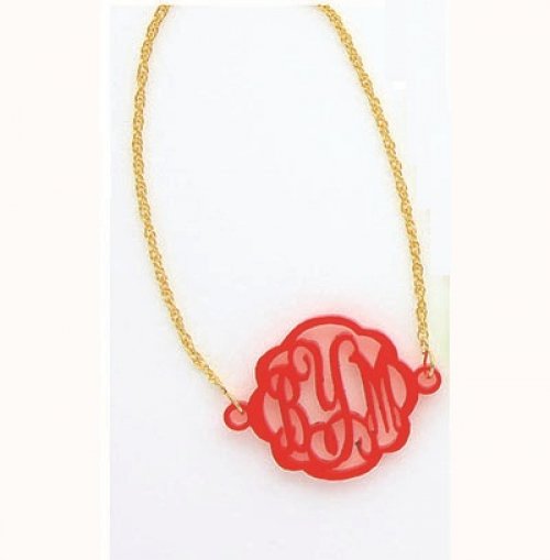 Acrylic Monogram Bracelet