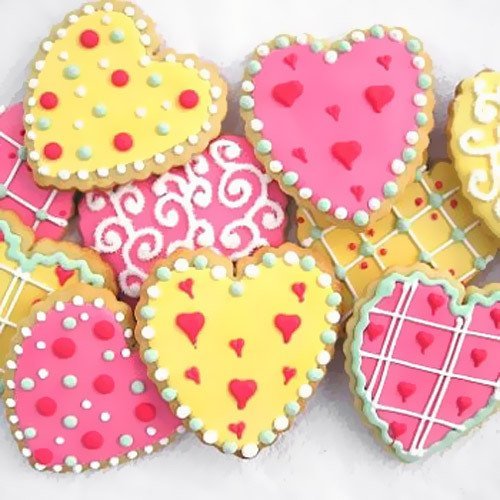 Heart Shaped Cookies