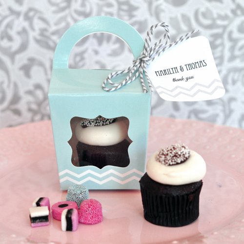 Cupcake Tote with Personalized Tag