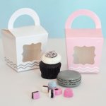 Treat Totes with Personalized Baby Shower Tags