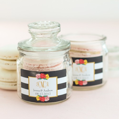 Personalized Mini Cookie Jars, Mini Bridal Cookie Jars, Mini Cookie Jars