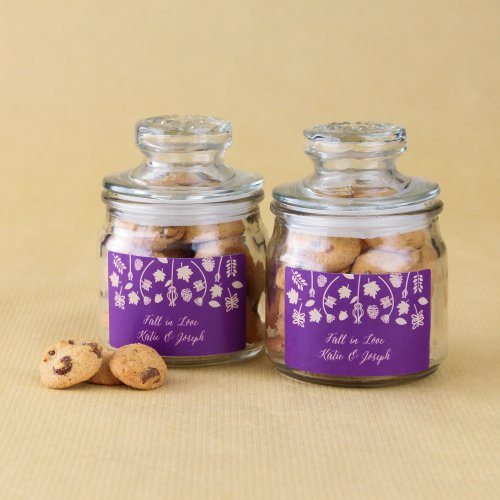 Personalized Mini Wedding Themed Cookie Jars