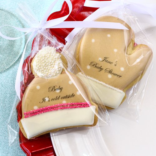 Personalized Baby Shower Winter Themed Cookie