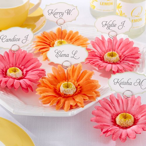 Gerbera Daisy Place Card/Photo Holder