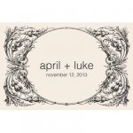 Personalized Bridal Placemats