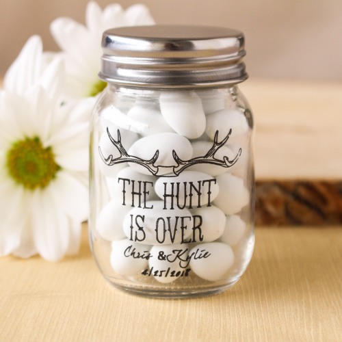 Printed Mini Mason Jars