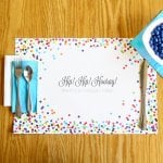 Personalized Birthday Placemats