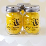 Printed Baby Shower Mini Mason Jars