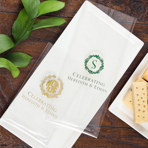 Personalized Wedding Cellophane Bags