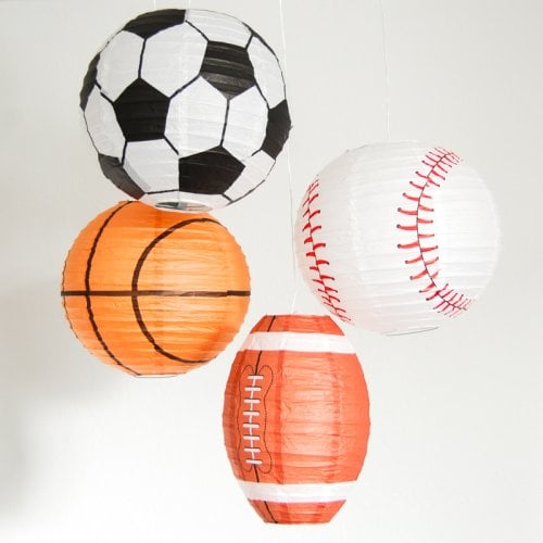 Sports Paper Lanterns