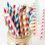 Decorative Paper Straws