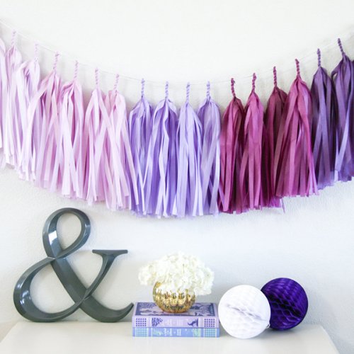 Paper Tassel Garland