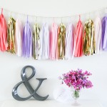 Paper Tassel Garland