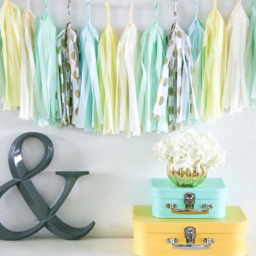 Paper Tassel Garland