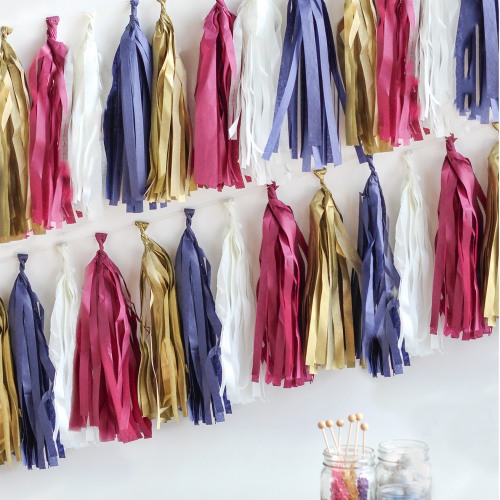 Paper Tassel Garland