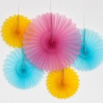 Tissue Paper Pinwheels