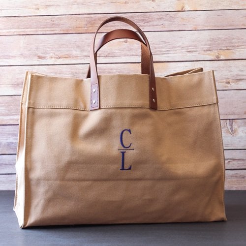 Personalized Canvas Tote Bag | Beau-coup.com