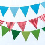 Paper Pennant Banner