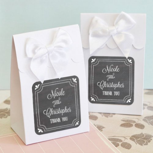 Personalized Chalkboard Candy Bags