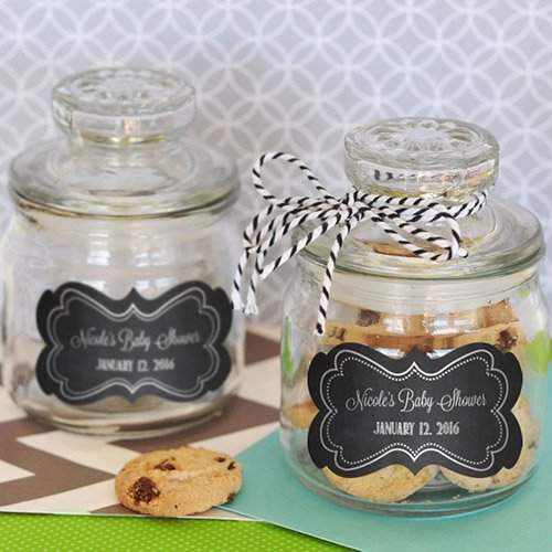 Personalized Chalkboard Mini Cookie Jars