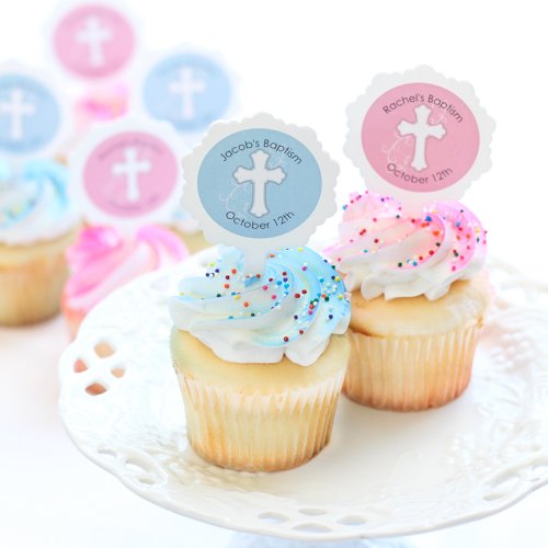 Personalized Religious Cupcake Picks