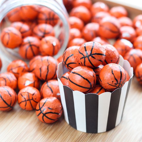 Chocolate Sports Balls