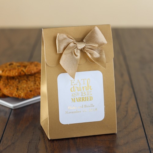 Personalized Metallic Foil Candy Bags