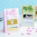 Personalized Baby Shower Metallic Foil Candy Bags