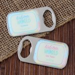 Personalized Baby Themed Bottle Openers with Epoxy Dome