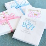 Personalized Exclusive Baby Napkins