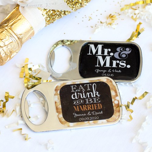 Personalized Themed Bottle Openers with Epoxy Dome