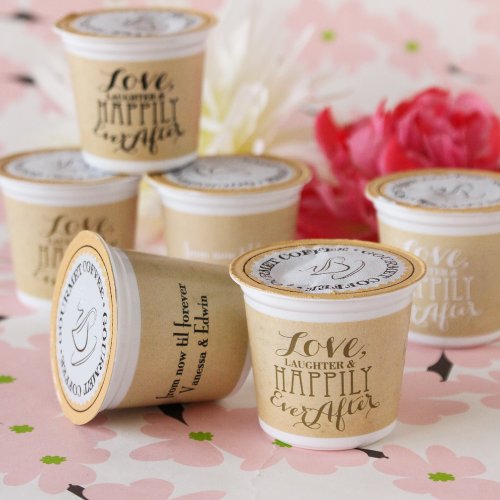 Personalized K-Cup Coffee Favors