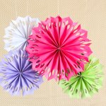 Paper Flower Pinwheels