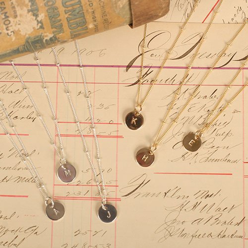 Trinket Letter Necklace