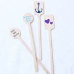 Personalized Baby Shower Stir Sticks