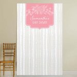 Personalized Baby Shower Photo Backdrop