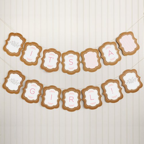 Personalized Baby Shower Themed Garland