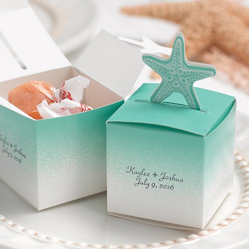 Personalized Beach Favor Boxes