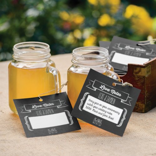 Personalized Chalkboard Wish Tags