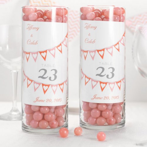 Personalized Table Number Cards