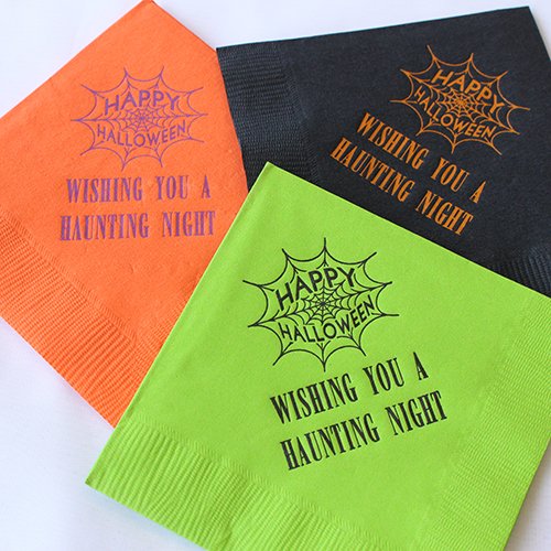 Personalized Holiday Napkins