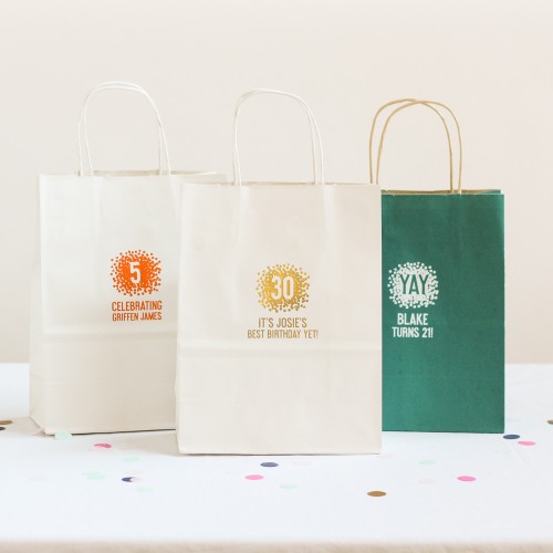 Personalized Birthday Gift Bags