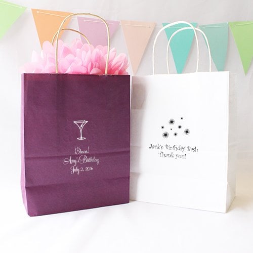 Personalized Birthday Gift Bags