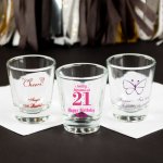 Personalized Birthday Shot Glasses