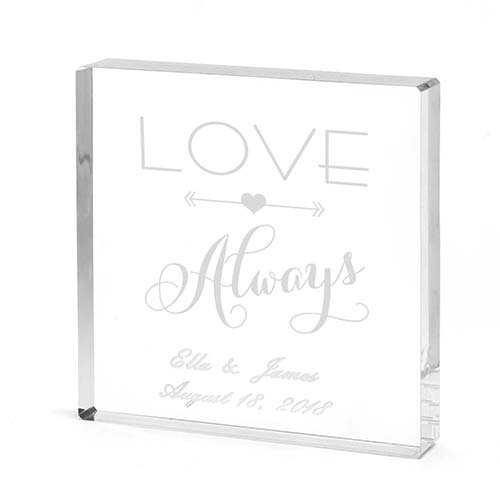 Personalized Love Always Cake Topper