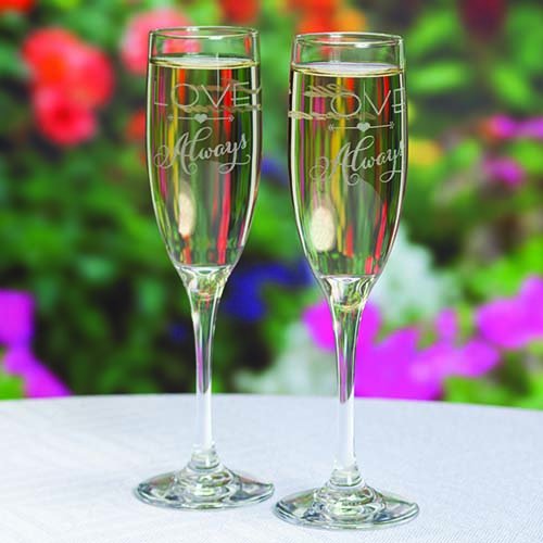 Personalized Love Always Flutes
