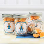 Personalized Baby Shower Themed Mason Jars