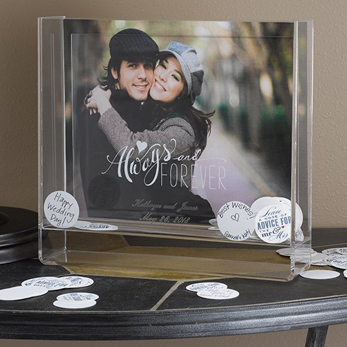Personalized Always and Forever Box Frame
