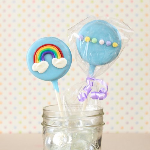 Baby Chocolate Covered Oreo Pop