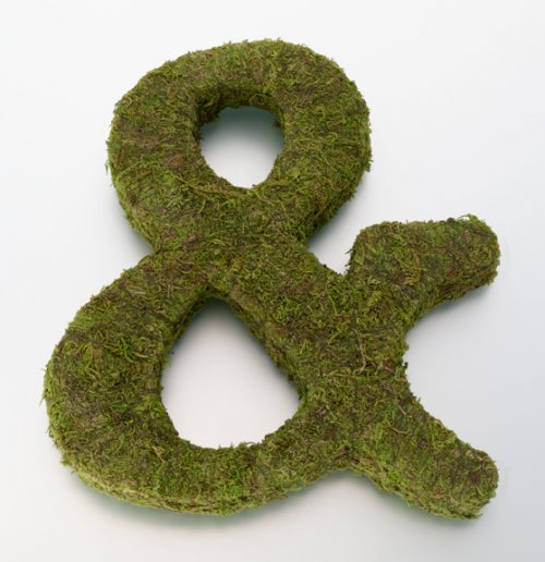 Fresh Moss Letters